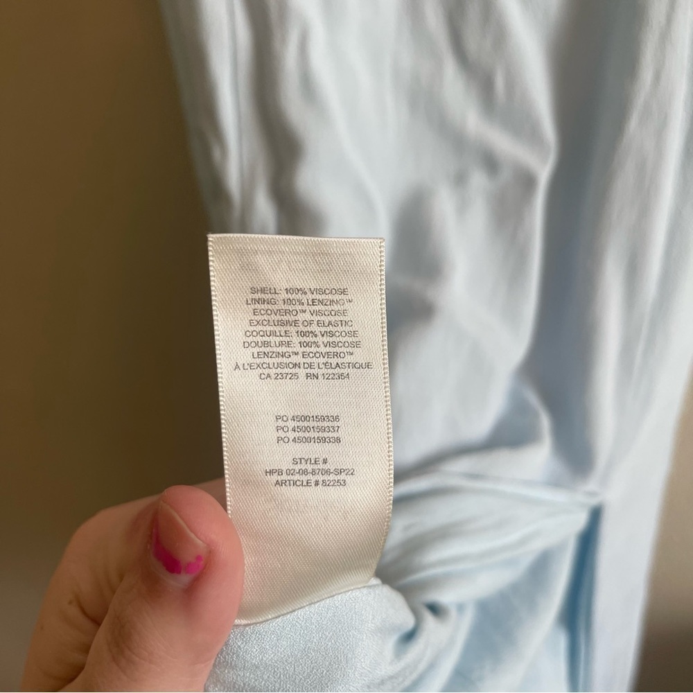Sun-deh/Aritzia Light Blue Midi Dress - Picture 10 of 10